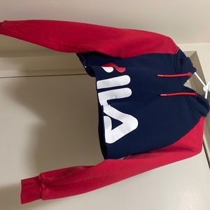 FILAS cropped sweatshirt